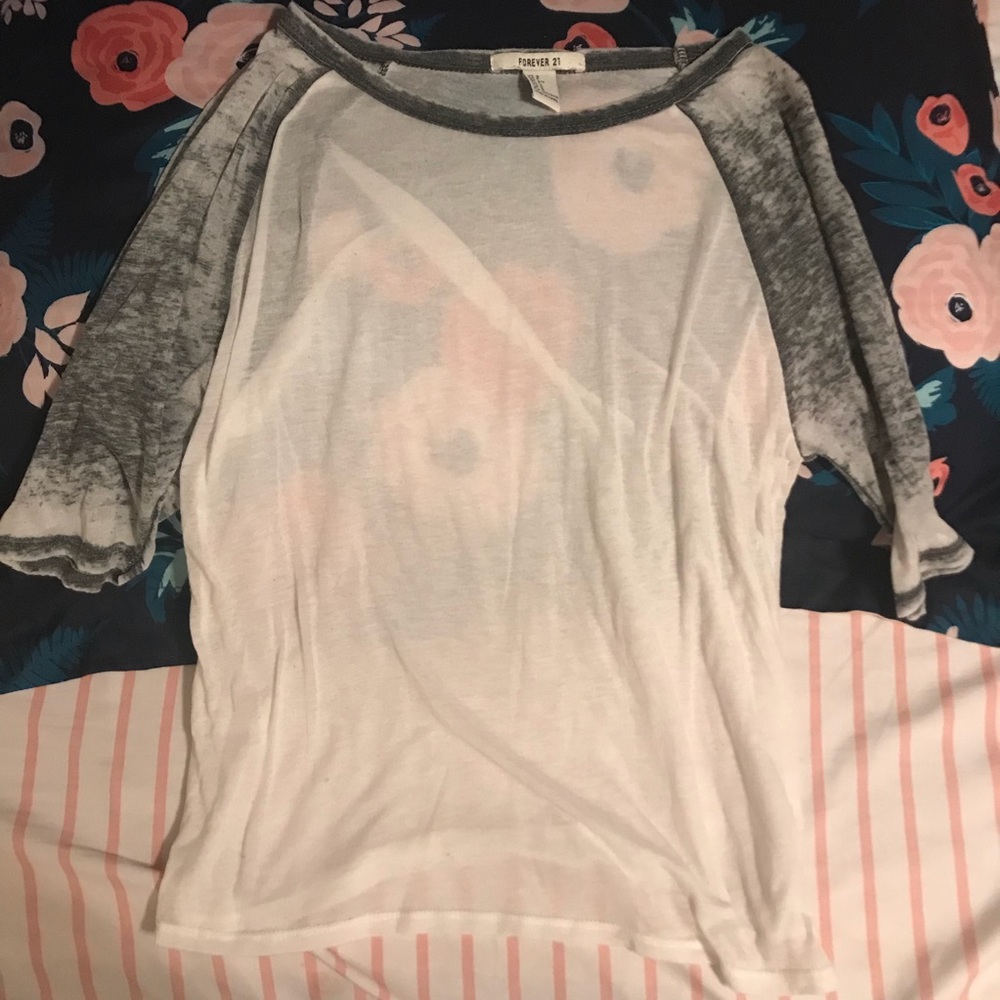 SHEER BASEBALL TEE
